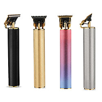 Professional Electric Hair Clippers Electric Pro Li Outliner Grooming Cordless USB Rechargeable T-Blade Hair Beard Trimmer for Men with 4 Guide Combs Haircut Machine