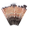 Professional Makeup Brushes 20pcs Full Coverage Plastic for Concealer Eyeshadow Kit Eyeshadow Brush