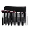 Professional Makeup Brushes Makeup Brush Set 15pcs Professional Full Coverage Artificial Fibre Brush Wood Makeup Brushes for Blush Brush Eyeshadow Brush Makeup Brush Set Powder Brush