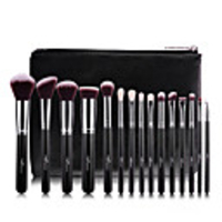 Professional Makeup Brushes Makeup Brush Set 15pcs Professional Full Coverage Artificial Fibre Brush Wood Makeup Brushes for Blush Brush Eyeshadow Brush Makeup Brush Set Powder Brush