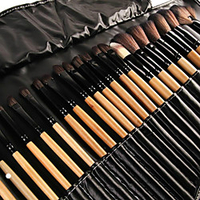 Professional Makeup Brushes Makeup Brush Set 32pcs Eco-friendly Full Coverage Artificial Fibre Brush Wooden Makeup Brushes for / 