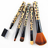 Professional Makeup Brushes Makeup Brush Set 5pcs Professional Synthetic Hair Plastic Makeup Brushes for