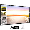 Projector Portable Screens 60 84 100 120 inch 16:9 Polyester Outdoor Movie Screen For Travel Home Theater Projector-Contains 6 hooks