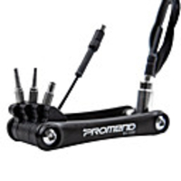PROMEND Bike Tool Adjustable Stability Durable For Road Bike Mountain Bike MTB Folding Bike Recreational Cycling Fixed Gear Bike Cycling Bicycle Steel Black 1 pcs