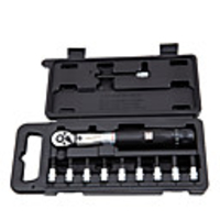PROMEND Bike Wrench Adjustable Stability Durable For Road Bike Mountain Bike MTB Folding Bike Recreational Cycling Fixed Gear Bike Cycling Bicycle Steel Black 1 pcs