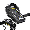 PROMEND Cell Phone Bag Bike Handlebar Bag 6 inch Touch Screen Reflective Strips Cycling for Cycling iPhone X iPhone XR Black Cycling / Bike Bike / Cycling / iPhone XS / iPhone XS Max