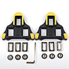PROMEND Cleat / Cleat Set XPT / SPD 6 Degree Float Non-Skid Compatible With SHIMANO Durable For Road Bike Cycling Bicycle Synthetic Yellow / Black Yellow / Red 2 pcs