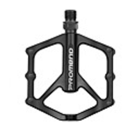 PROMEND Mountain Bike Pedals Flat Platform Pedals Sealed Bearing Anti-Slip Durable 3 Bearing Cr-Mo for Cycling Bicycle Road Bike Mountain Bike MTB BMX Black