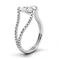 Promise Ring AAA Cubic Zirconia Geometrical Silver Brass Sweet Heart Sweet 1pc 6 7 8 9 10 / Women