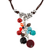Propitious Three Elephant God Ganesh Alloy Necklace