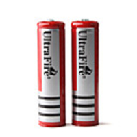Protected 3.7V 3000mAh Rechargeable BRC18650 Li-ion Batteries (2-Pack Red)(11190149)