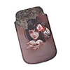 Protection Case for Iphone 3G/3GS/4G, Itouch 2G/2G/4G,  Blood Girl Pattern