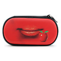 Protective 3D Cherry Lips Case for PS Vita (Red)