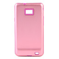 Protective Aluminium Case for Samsung Galaxy SⅡ i9100 - Peach Red