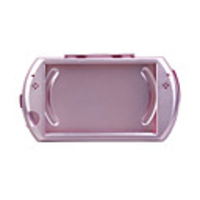 Protective Aluminum Case for PSP Go (Pink)