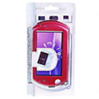 Protective Aluminum Case for PSP Go (Red)