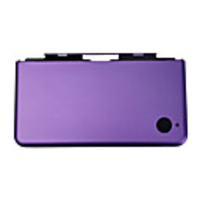 Protective Aluminum Cover Plastic Case for NDSi LL(Purple)