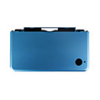 Protective Aluminum Cover Plastic Case for Nintedo DSi LL (Light Blue)