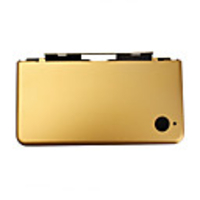 Protective Aluminum Cover/Case for Nintendo DSi LL (Gold)