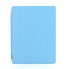 Protective Auto Wake-up/Sleep Smart Leather Cover for iPad 2 - Blue