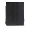 Protective Auto Wake-up/Sleep Smart PU Leather Case for iPad 2 - Black