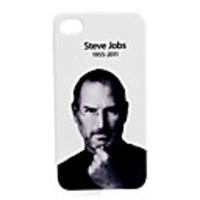 Protective Back Case for Apple iPhone 4 - In Memorial of Steve Jobs Series
