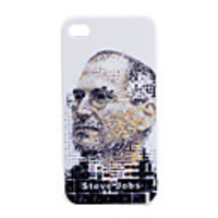 Protective Back Case for Apple iPhone 4 - In Memorial of Steve Jobs Series