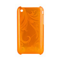 Protective Back Cover for iPhone (Orange)