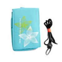 Protective Bag for iPod/iPhone/Camera/MP3/MP4 (Blue Flower)