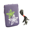 Protective Bag for iPod/iPhone/Camera/MP3/MP4 (Purple Golla Flower)