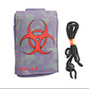 Protective Bag for iPod/iPhone/Camera/MP3/MP4 (Purple Skull)