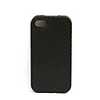 Protective Basket Pattern PU Leather Case for iPhone 4 (Black)