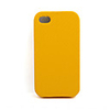 Protective Basket Pattern PU Leather Case for iPhone 4 (Orange)