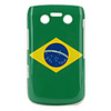 Protective Brazil Flag Pattern Case for Blackberry 9700