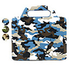 Protective Camouflage-pattern PU Leather Bag for iPad 2