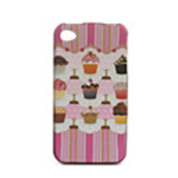 Protective Cartoon Case for iPhone 4 (Pink)