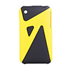 Protective Case Cover for iPhone 3G/3GS (Black/Yellow)