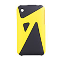 Protective Case Cover for iPhone 3G/3GS (Black/Yellow)