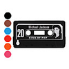 Protective Cassette Style Soft Silicone Case for iPhone 4 / 4S - Remembering Michael Jackson