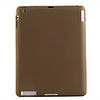 Protective Chocolate Beans Silica gel Case Skin Cover for Apple iPad 2 2nd Generation(Brown)