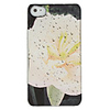 Protective Electroplated Raindrop 3D Peony Shape Design Case for iPhone 4 / 4S