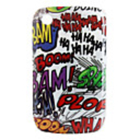 Protective Explode Pattern Case for Blackberry 8520,  8530,  9300,  9330