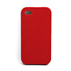 Protective Flip PU Leather Case for iPhone 4 (Red)