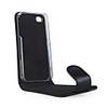 Protective Foldable Leather Case for iPhone 4 Black