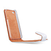 Protective Foldable Leather Case for iPhone 4 White