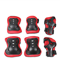 Protective Gear / Knee Pads Elbow Pads Wrist Pads for Ice Skating / Skateboarding / Inline Skates Scratch Proof / Anti-Friction / Shockproof 6 pack Outdoor clothing PVC(PolyVinyl Chloride)