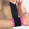 Protective Gear Wrist Wraps Nylon Lycra Spandex Rubber Stretchy Strength Training Durable Lightweight Breathable Sweat Control Exercise Fitness Basketball Workout For Men Women