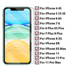 Protective Glass On iphone 11 Pro Max X XS XR 6s 7 8 plus SE 2020 Screen Protector Tempered Glass For iphone 5s 5c se glass miniinthebox