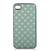 Protective Hard Case for iPhone4 with Sticked Skin(Random Color)