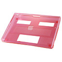 Protective Hard Crystal Case for Macbook(Translucent Pink)